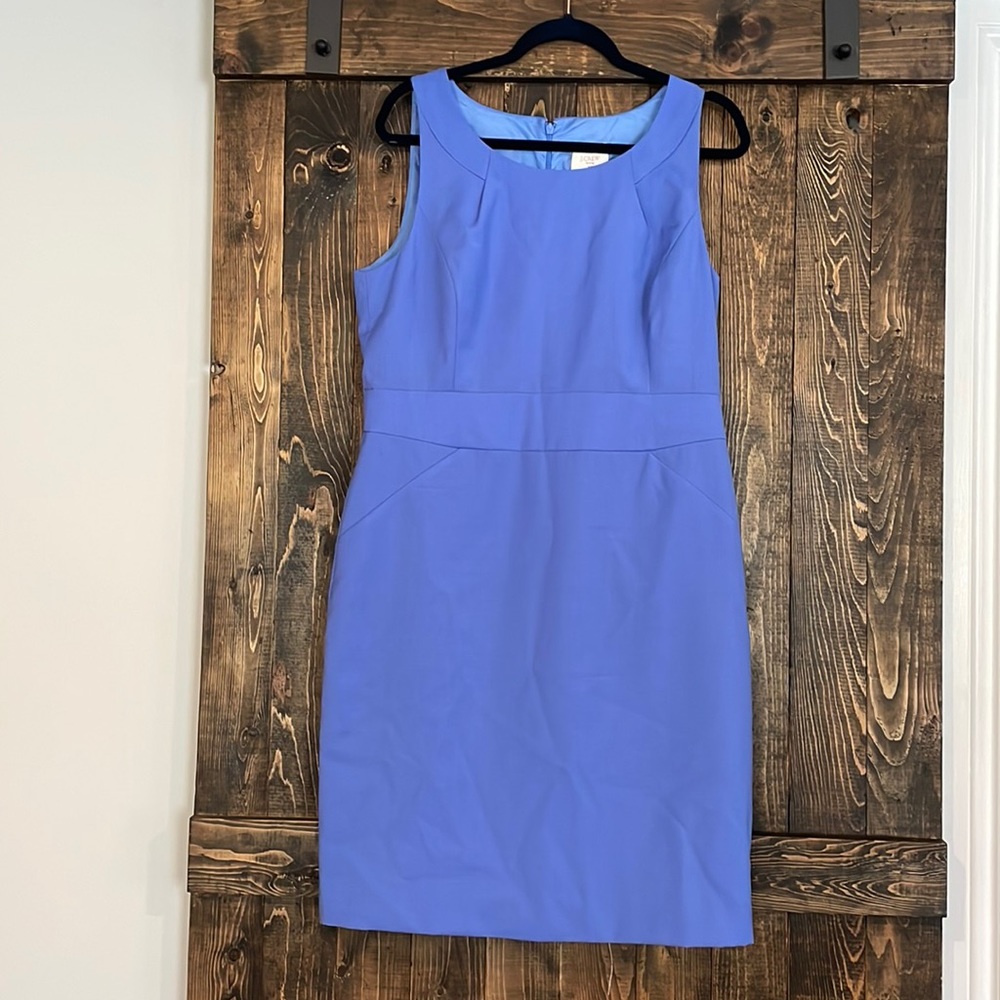 J.Crew Suiting Sleeveless Fitted dress